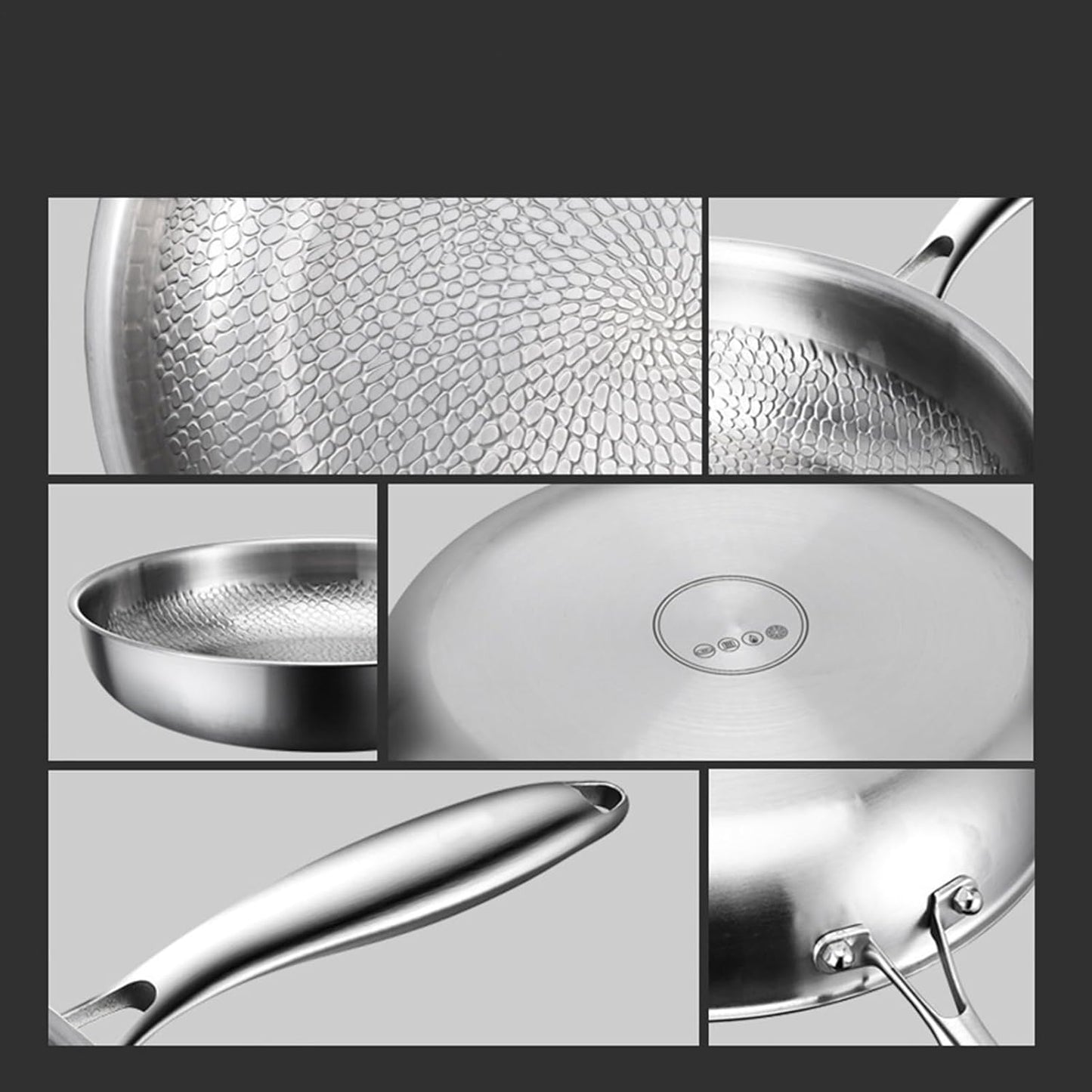 Titanium Hammered Pan