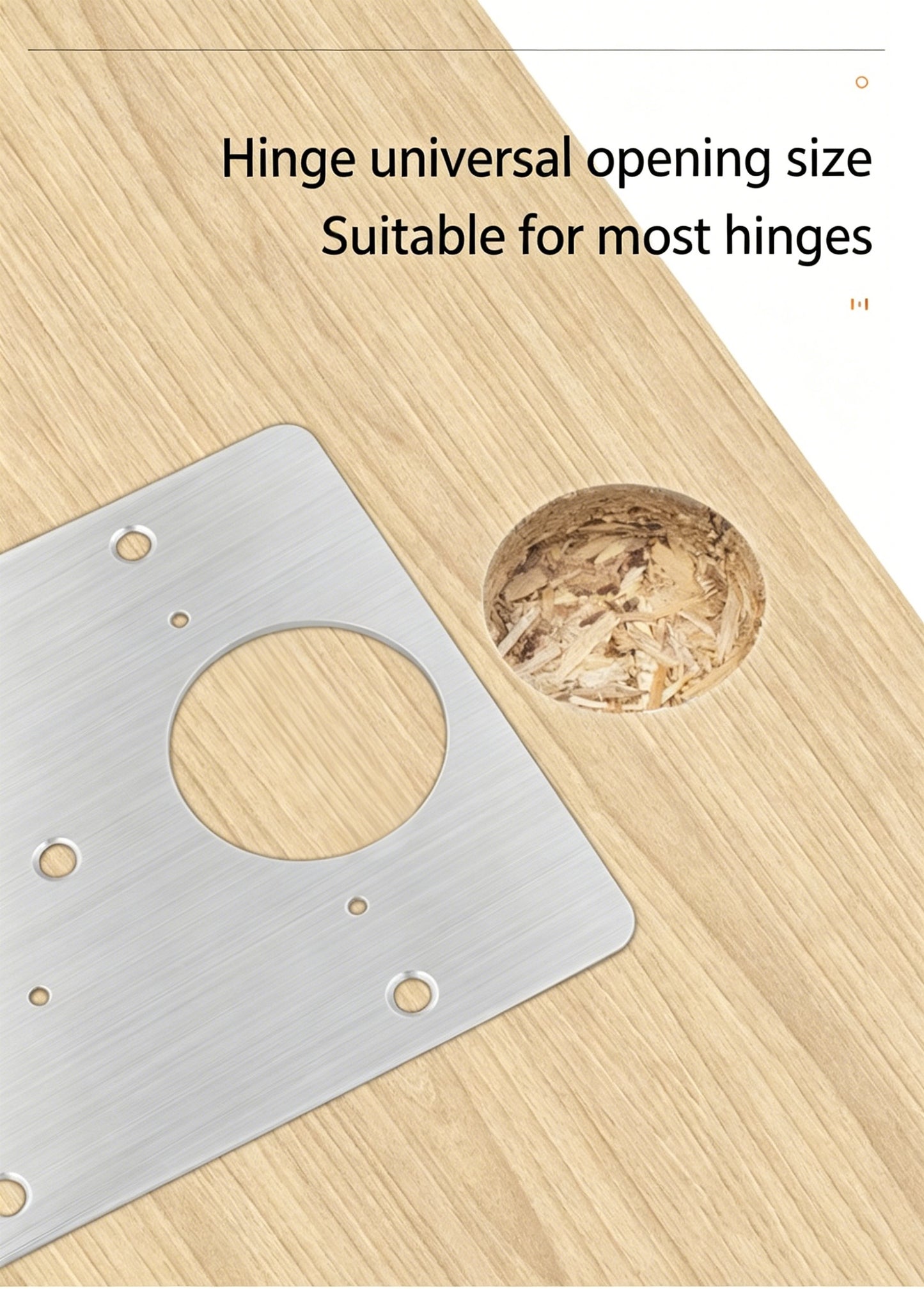 Heavy Duty Stainless Steel Cabinet Hinge Repair Kit