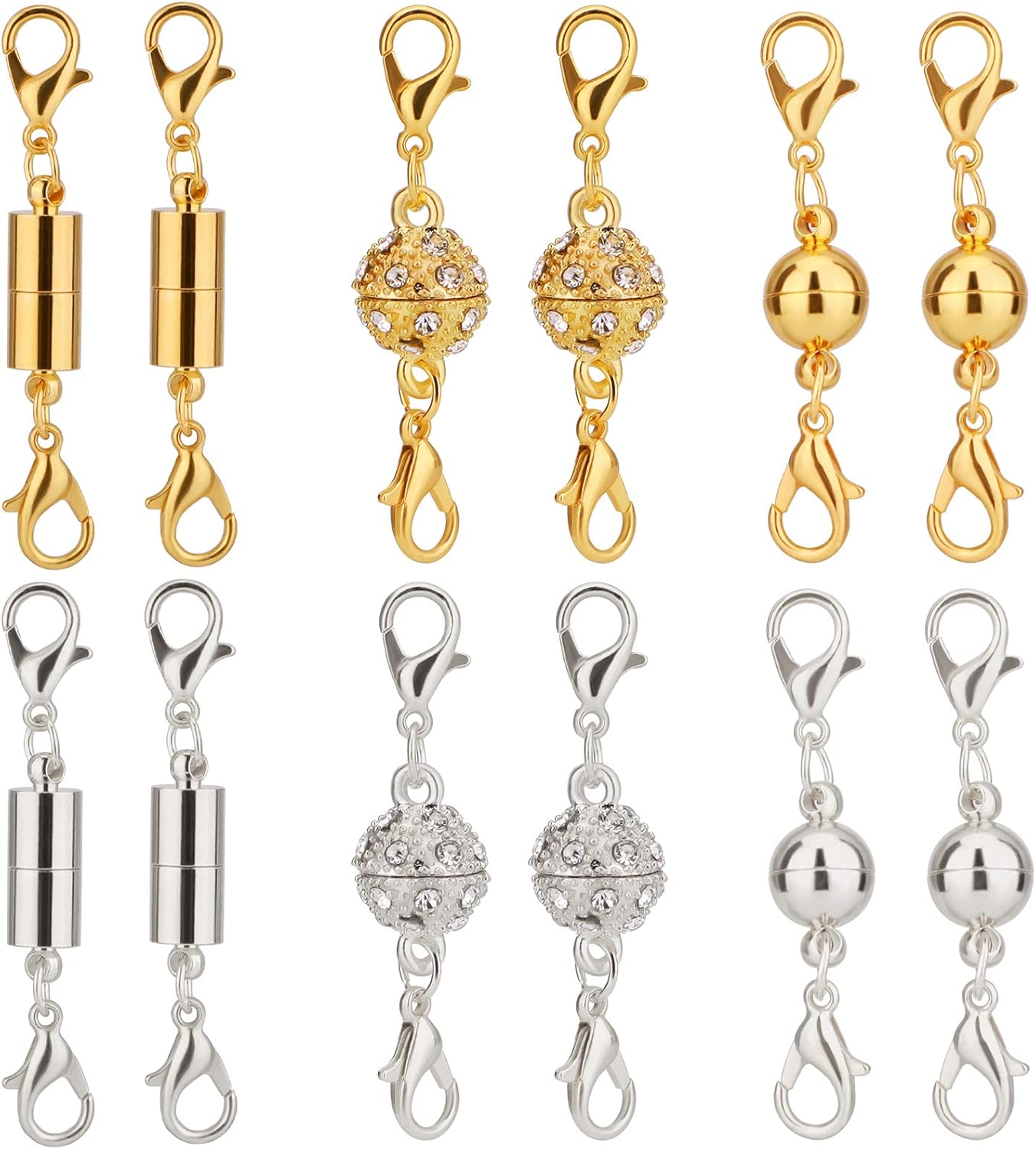 🔥Magnetic Necklace Clasps – Easy One-Hand Snap