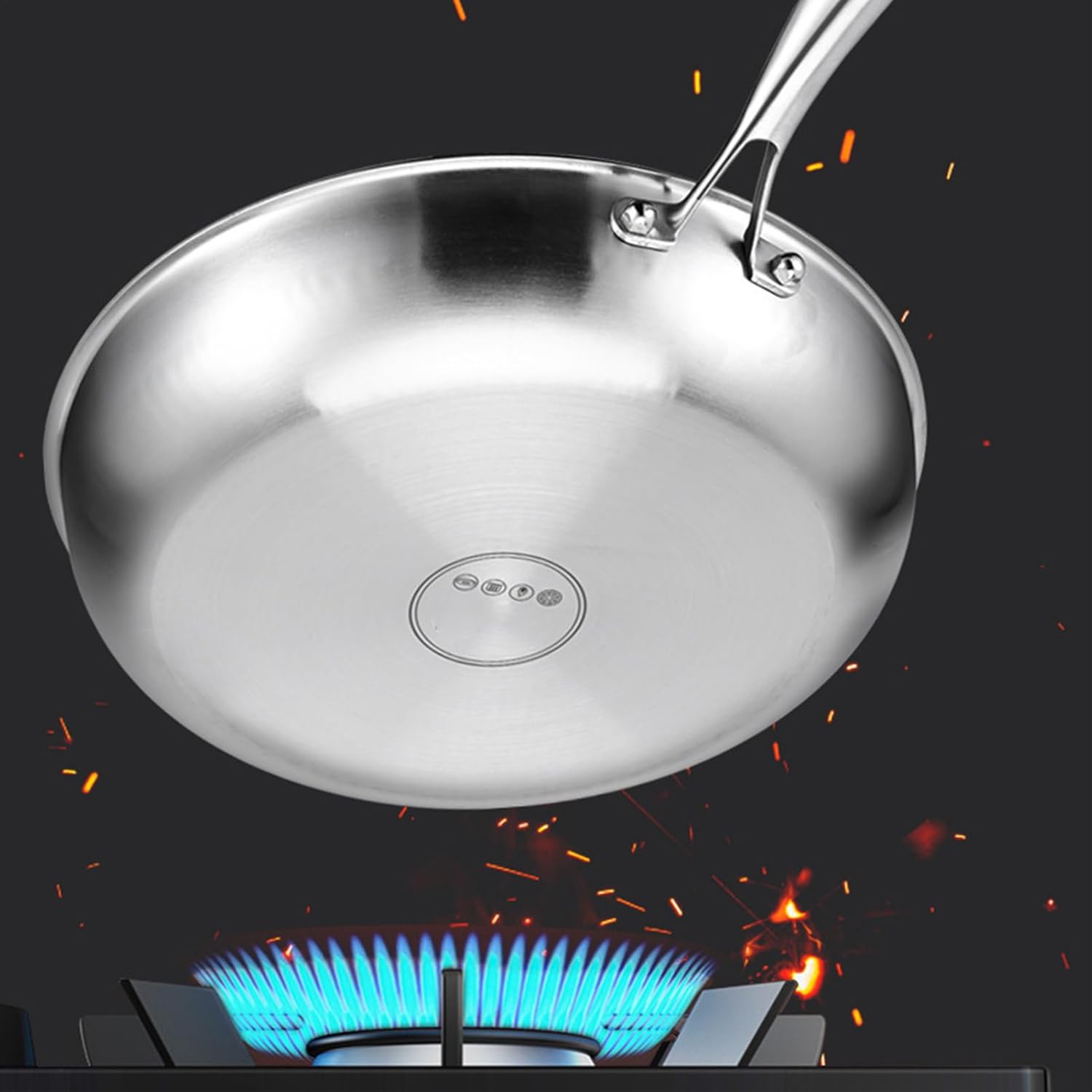 Titanium Hammered Pan