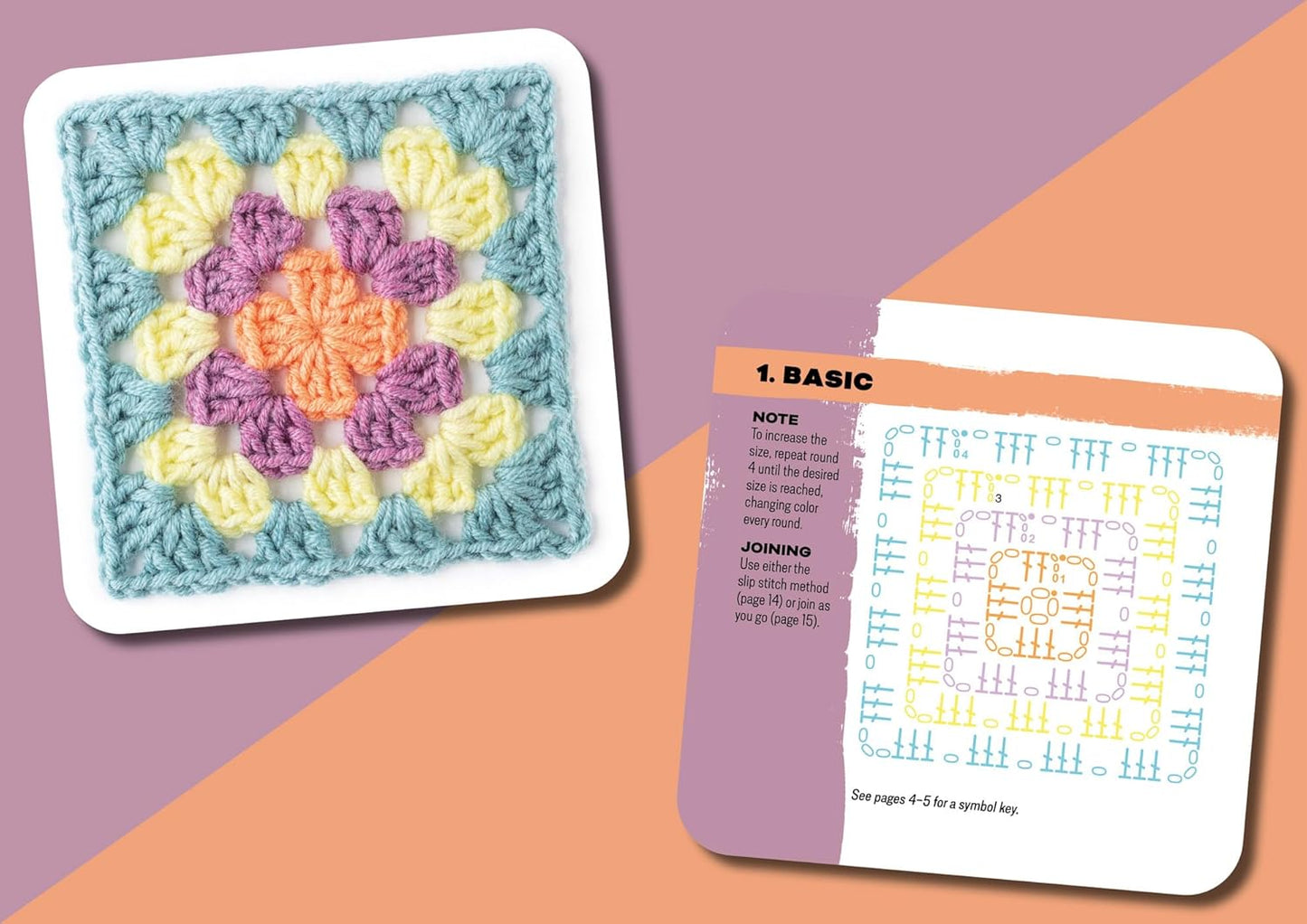 The Granny Square Card Deck: 50 mix and match designs