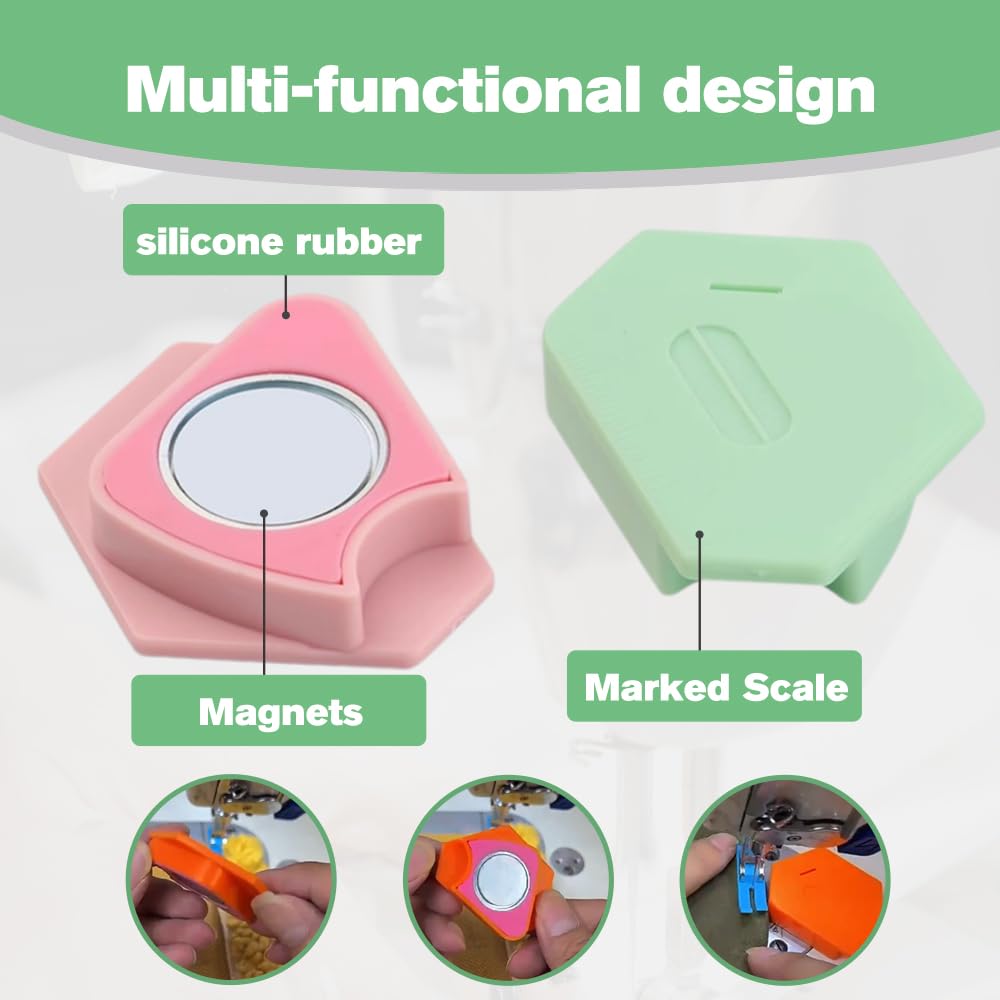 Magnetic Seam Guide Set (3 Colors) – Perfect for Straight Seams