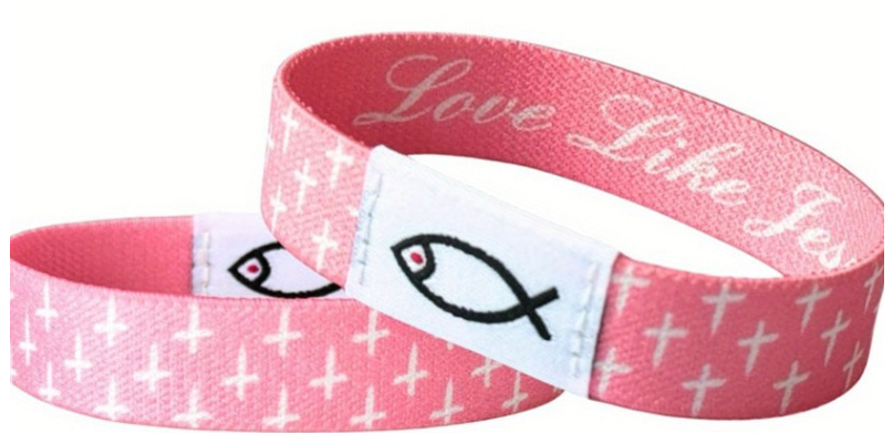 Scripture Band – Daily Bible Verse Bracelet | Unisex Christian Wrist Strap, Encouragement Gift for Mom or Daughter