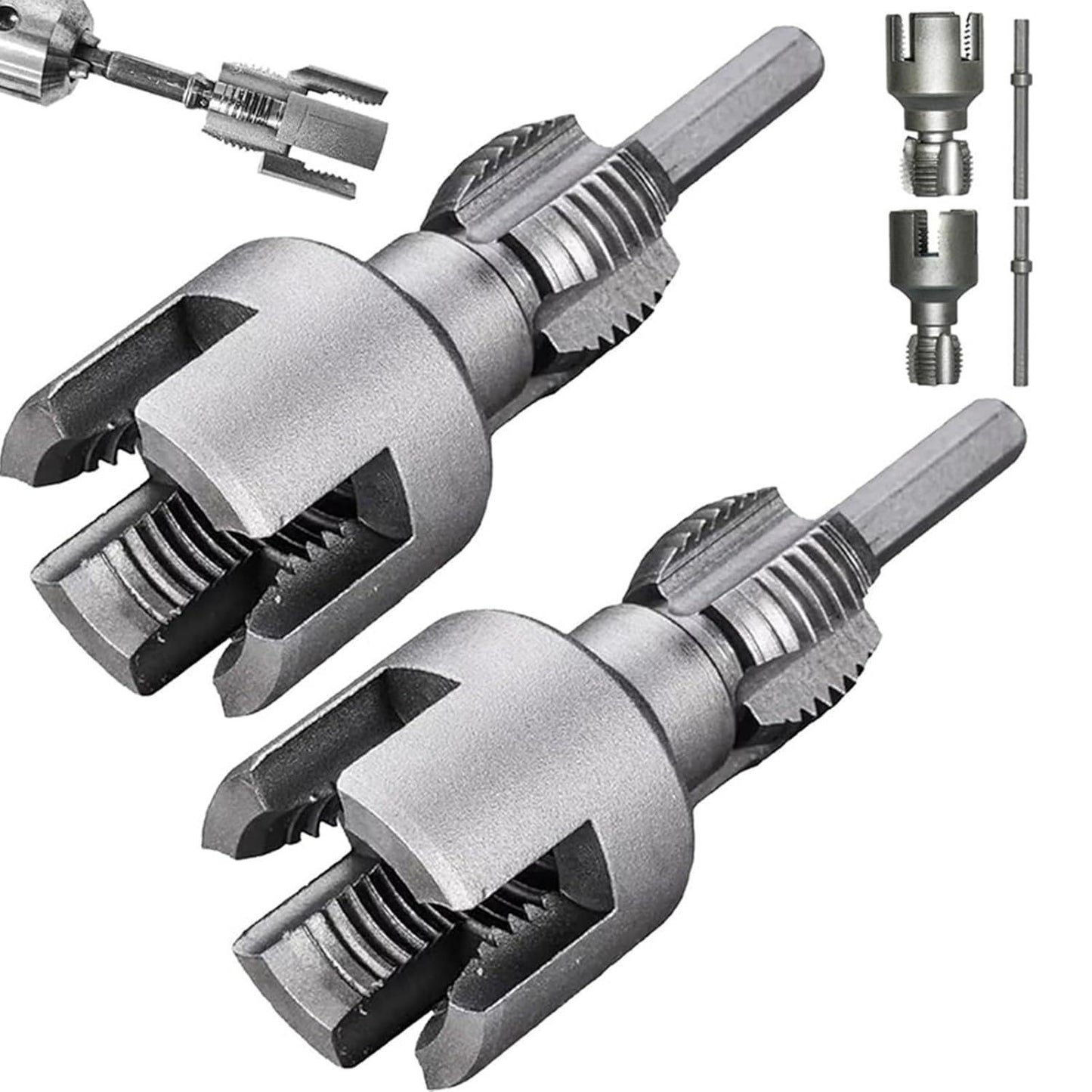 Multi-Purpose Pipe Threader Tool for Quick & Easy Pipe Thread Cutting