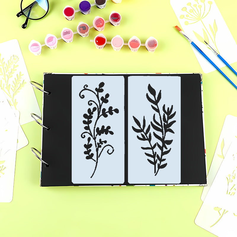 💐WildBloom Reusable Flower Stencils🌿DIY Art & Craft BloomTrace