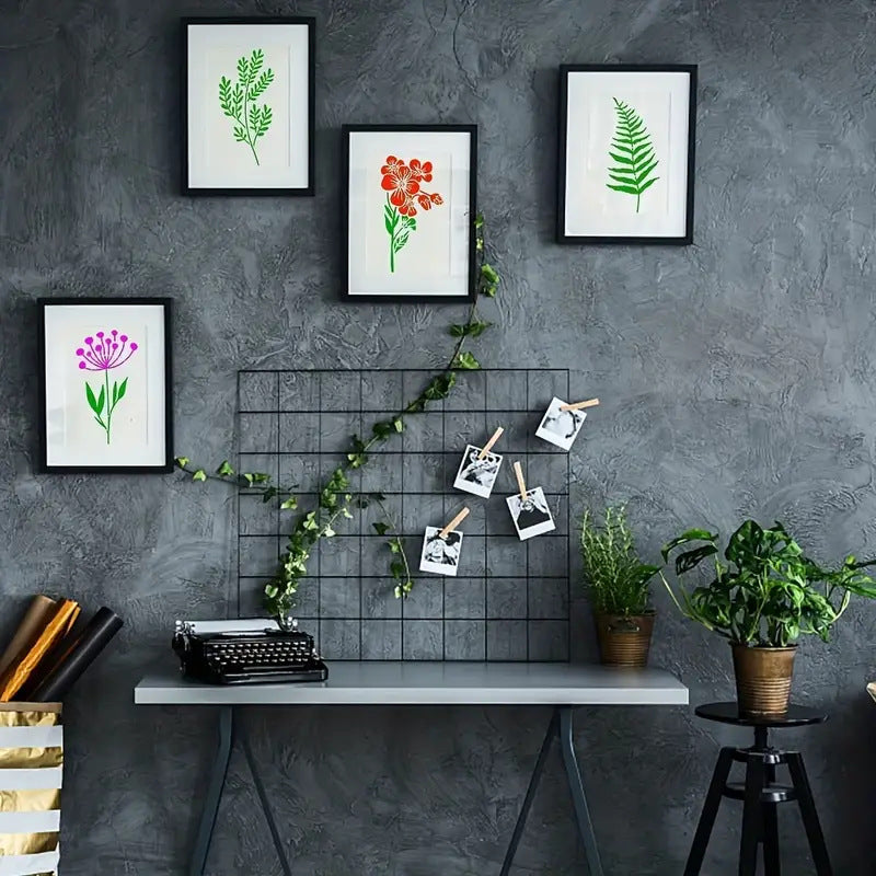 💐WildBloom Reusable Flower Stencils🌿DIY Art & Craft BloomTrace