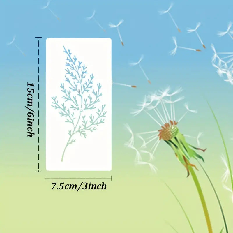 💐WildBloom Reusable Flower Stencils🌿DIY Art & Craft BloomTrace