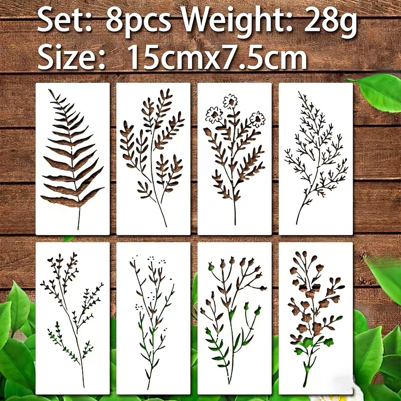 💐WildBloom Reusable Flower Stencils🌿DIY Art & Craft BloomTrace