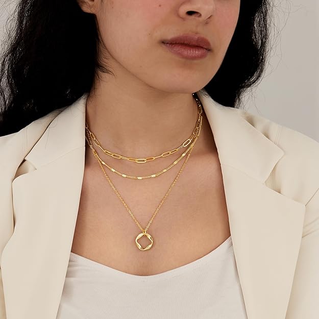 Triple Layer Necklace Collection