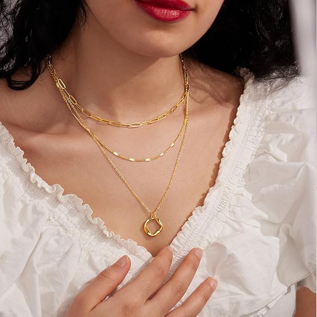 Triple Layer Necklace Collection