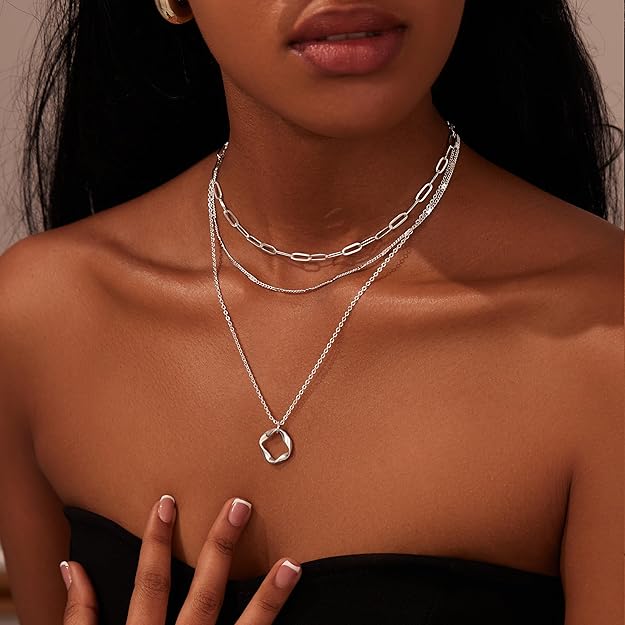Triple Layer Necklace Collection