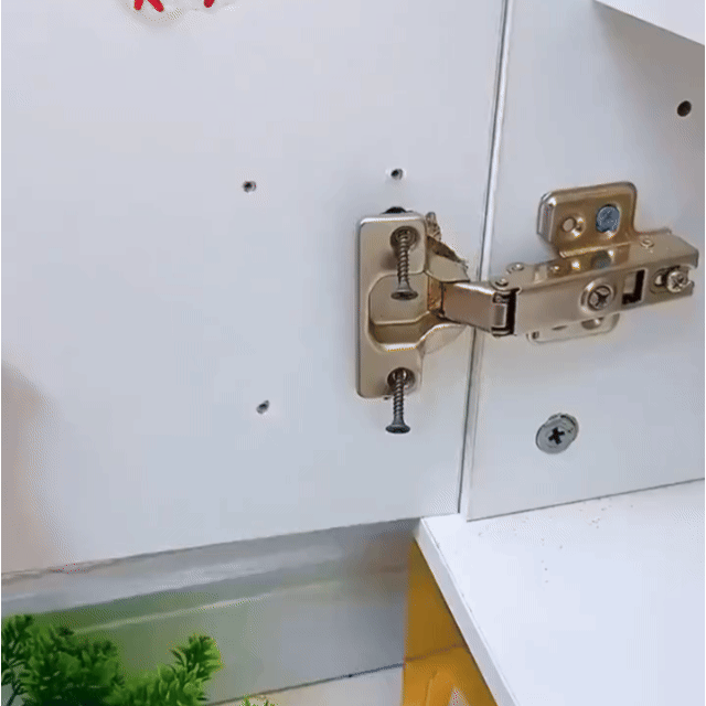 Heavy Duty Stainless Steel Cabinet Hinge Repair Kit
