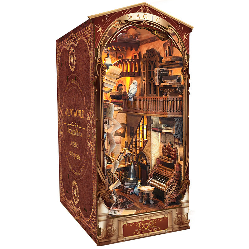 Magic World-DIY 3D Book Nook Model Kit