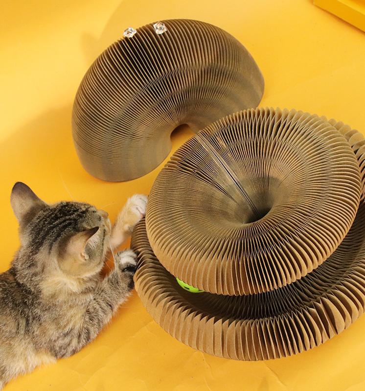Accordion Cat Scratcher