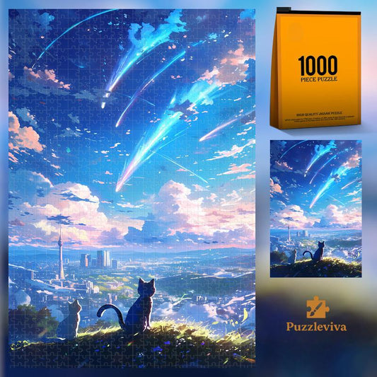 Estrelas Cadentes – Quebra-cabeça de 1000 peças 