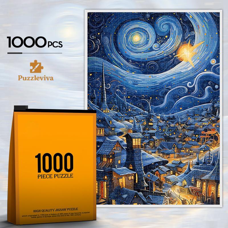 O Mundo Fantástico de Van Gogh – Quebra-cabeça de 1000 peças 