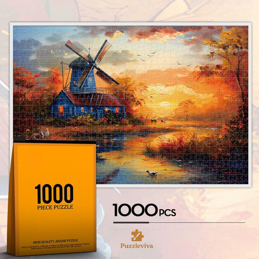 The Evening After the Wind – 1000 Piece Puzzle