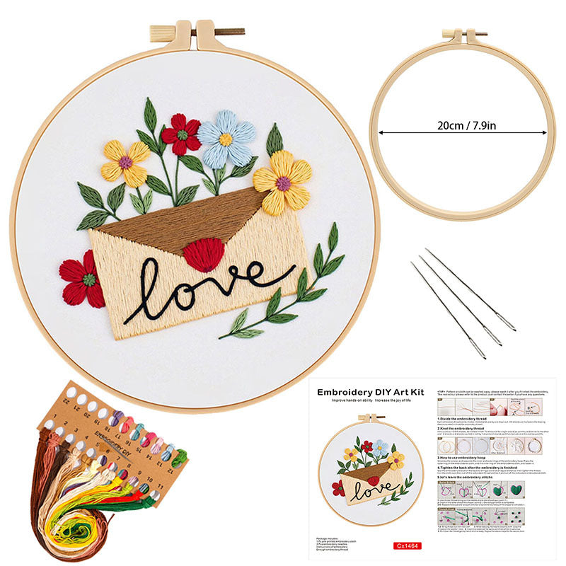 Love Letter Embroidery Kit