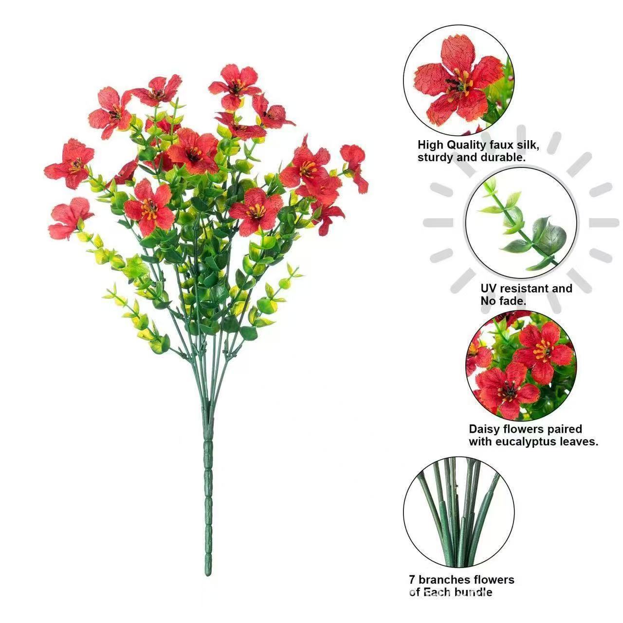 Lifelike Outdoor Flowers That Won’t Fade – No Watering, No Maintenance