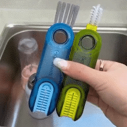 3-in-1 Cup Lid Gap Cleaning Brush Set Multifunctional Kitchen Bottle Cleaner
