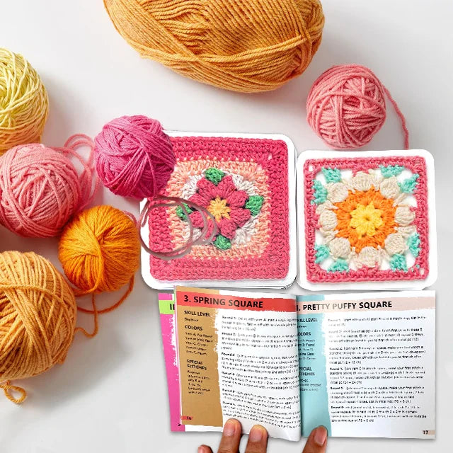 The Granny Square Card Deck: 50 mix and match designs