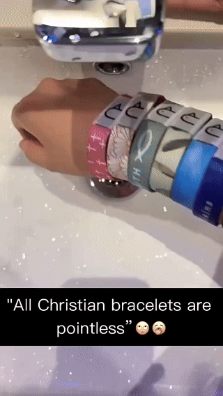Scripture Band – Daily Bible Verse Bracelet | Unisex Christian Wrist Strap, Encouragement Gift for Mom or Daughter