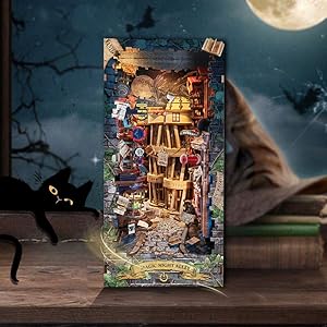 Magic Alley-DIY 3D Book Nook Model Kit