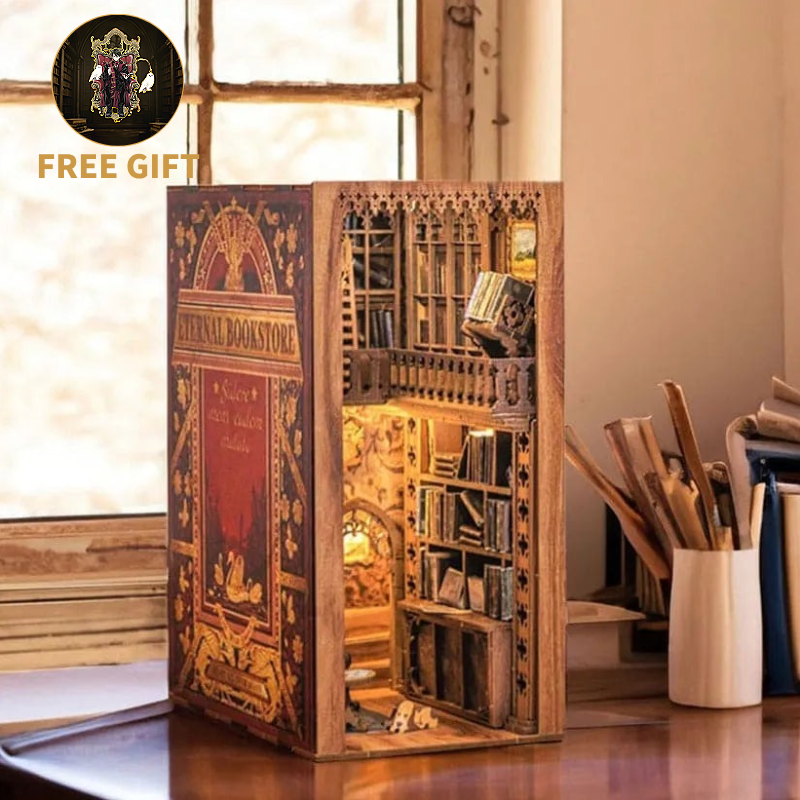 Eternal Bookstore-DIY 3D Book Nook Model Kit