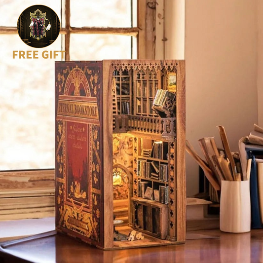 Eternal Bookstore-DIY 3D Book Nook Model Kit