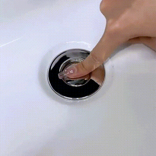Universal 2-in-1 Bathroom/Kitchen Sink Stopper