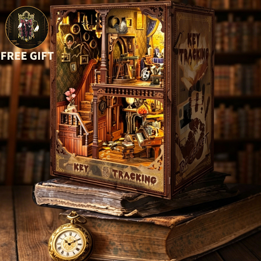 Key Tracking-DIY 3D Book Nook Model Kit