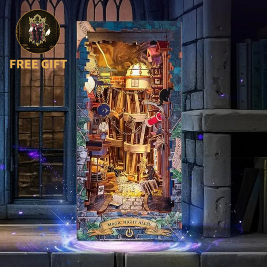 Magic Alley-DIY 3D Book Nook Model Kit