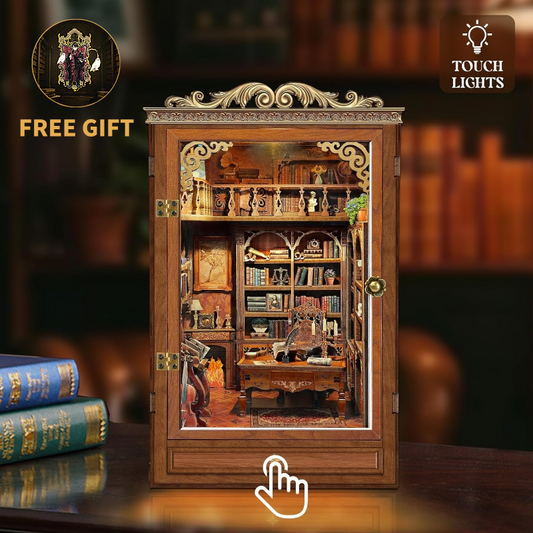 Timeless Book House-DIY 3D Book Nook Model Kit