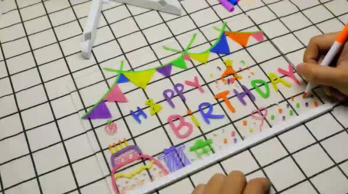 LED Note Board with Colors